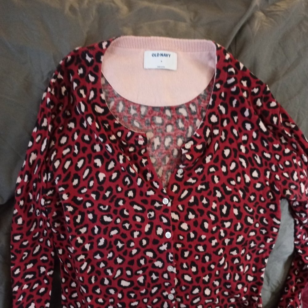 Leopard cardigan